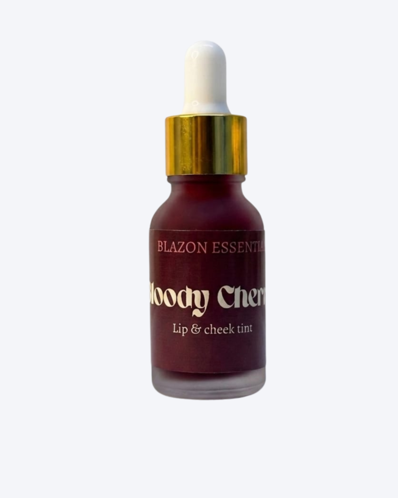 Organic Gel Lip & Cheek Tint – Moody Cherry