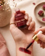 Organic Gel Lip & Cheek Tint – Moody Cherry - Image 3