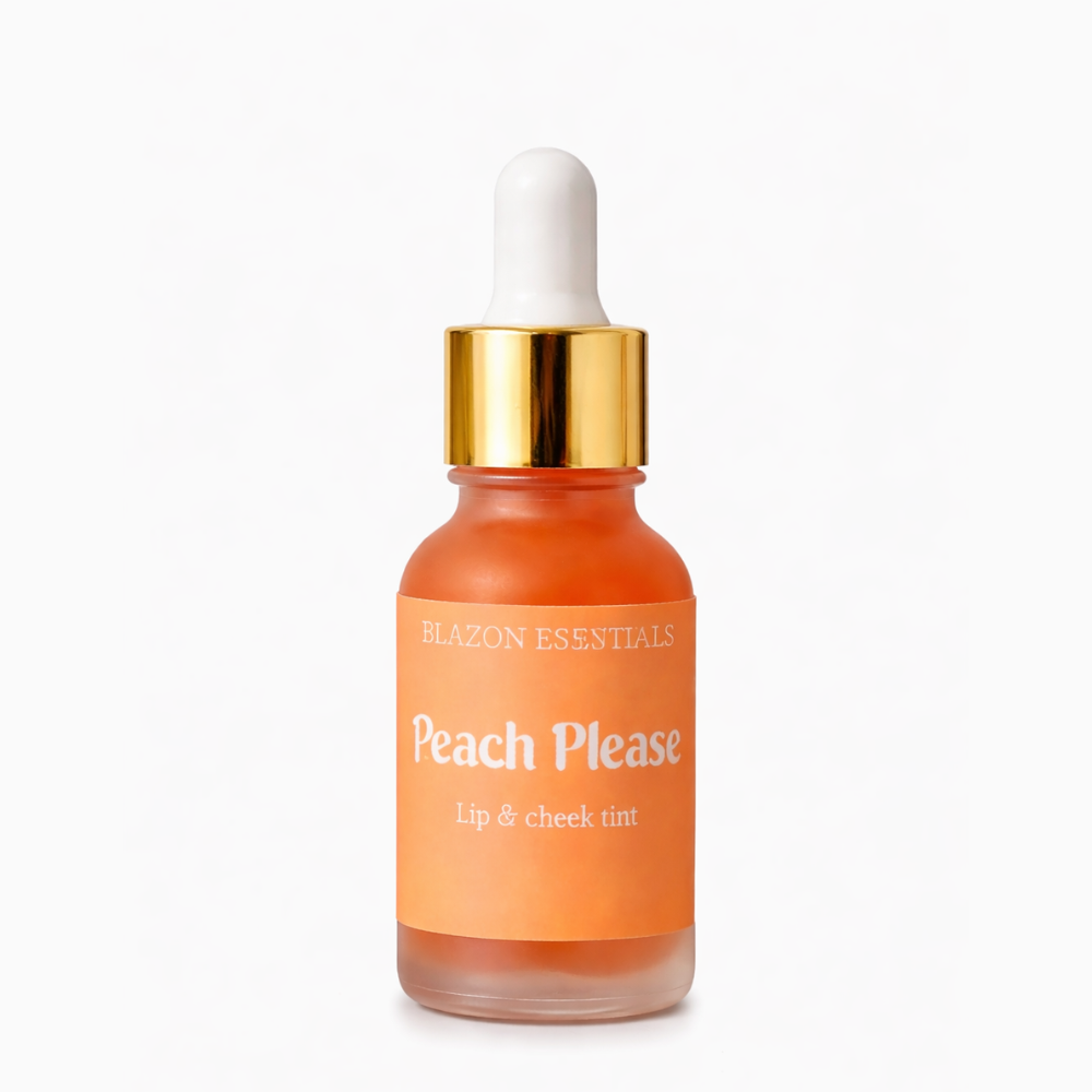 Untitled design (39) Organic Gel Lip & Cheek Tint – Peach Please - Image 1