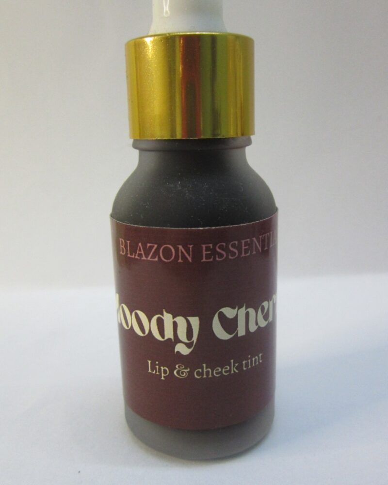Organic Gel Lip & Cheek Tint – Moody Cherry